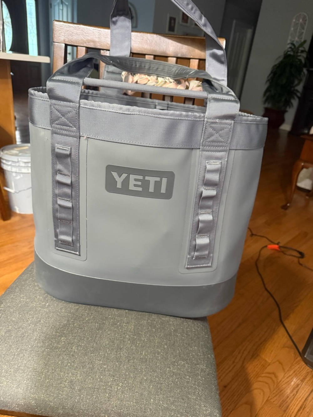 Yeti Gray Soft-Sided Duffel Tote